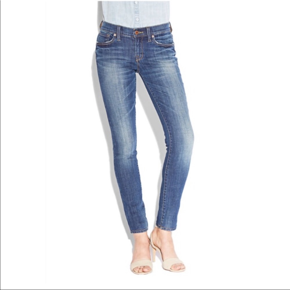 LUCKY BRAND: Charlie Skinny Low-Rise Jeans